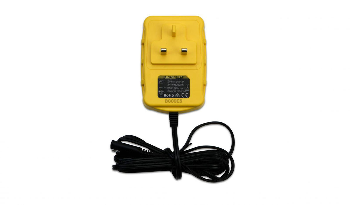 Motobatt PDCT1 6V 12V Battery Charger Maintainer Lithium AGM GEL LiFePO4 Smart