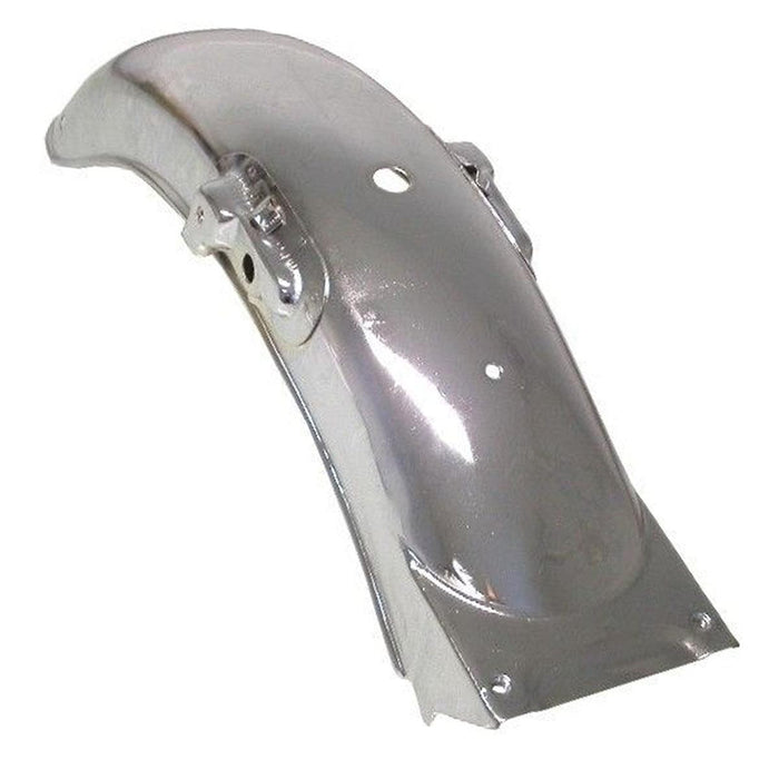 Rear Mudguard For Honda CG125, CB100N Chrome – motorcycle part available from UK stock