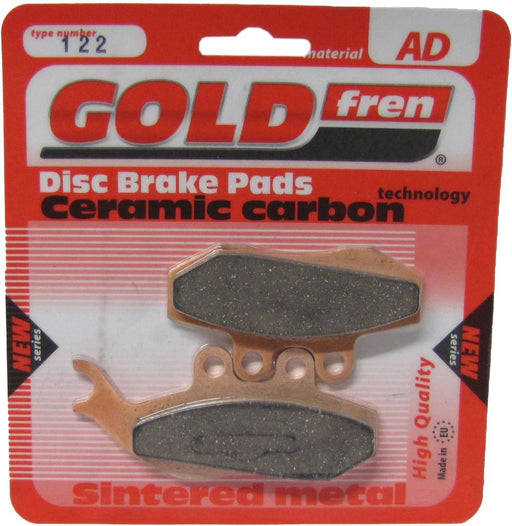 Front Right Goldfren Brake Pad Fits Yamaha XT 125 X 3D64 2006