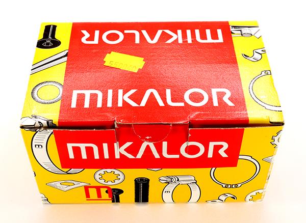 Mikalor 10X Exhaust Clamps 40-43mm Stainless Steel With Zinc Bolt