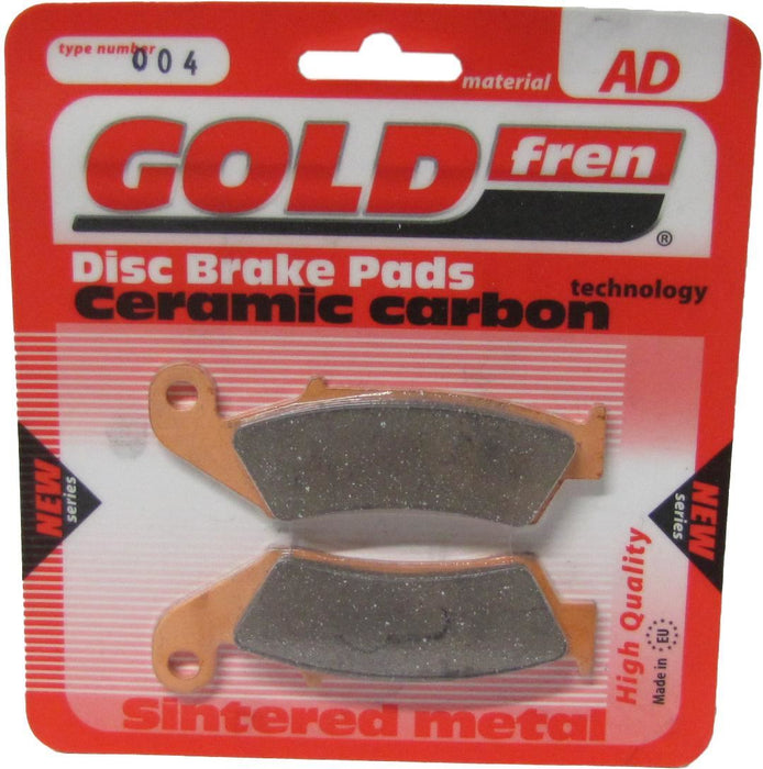 Rear Right Goldfren Brake Pad Fits Honda GL 1800 -7 Gold Wing 2007
