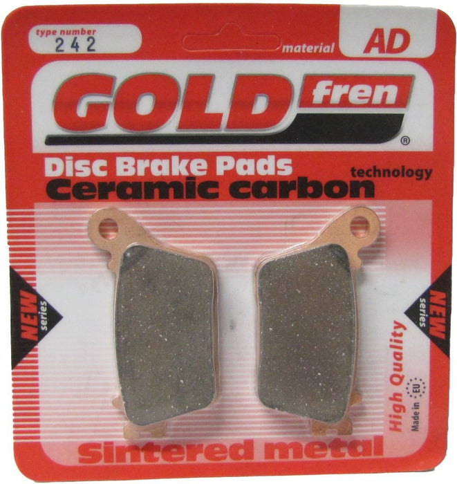Rear Right Goldfren Brake Pad Fits Honda CB 600 FA Hornet 2010