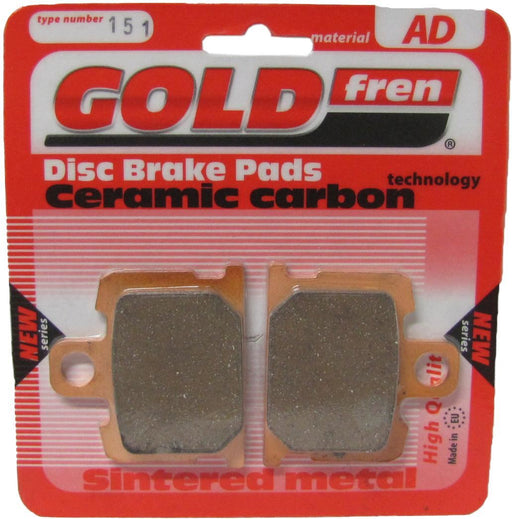 Front Right Goldfren Brake Pad Fits Yamaha XJ 550 J Maxim 1982