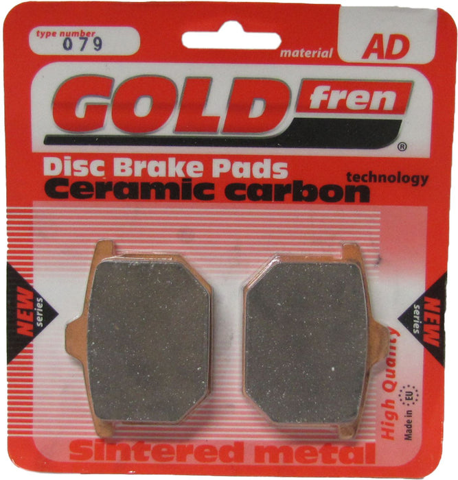 Front Right Goldfren Brake Pad Fits Honda CB 750 FZ D.O.H.C. 1979