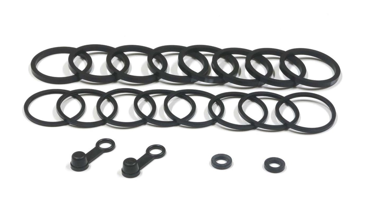 TourMax Front Brake Caliper Seal Rebuild Kit Fits Kawasaki ZX1200 2006-2007