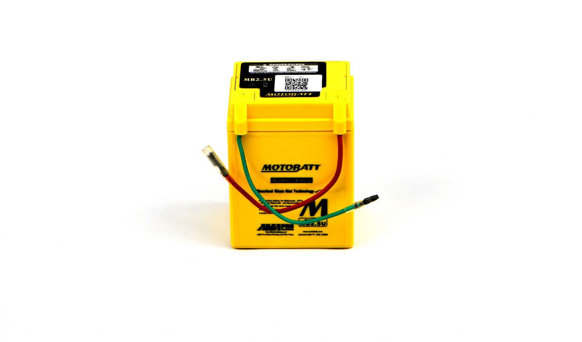 Motobatt Sealed Battery Fits Honda CG 125 -1 K/Start MB2.5U 2001-2003