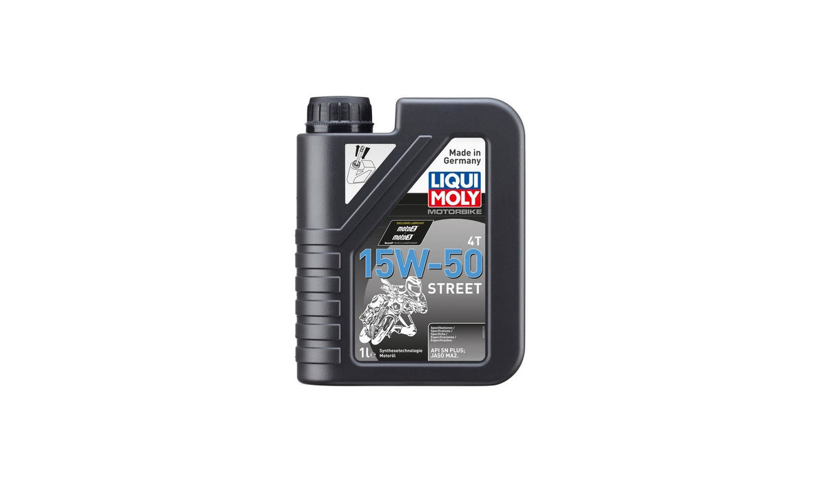 Liqui Moly Motorcycle 4T 15w50 Street Synthetic Technology Oil