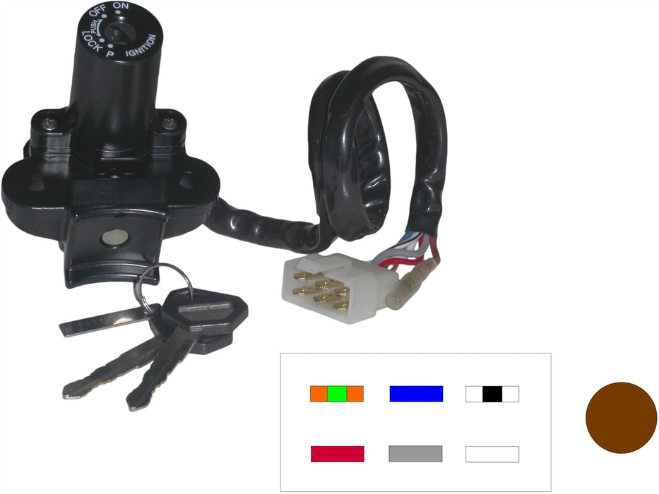 Ignition Switch For Kawasaki ZXR 750 1991-1995