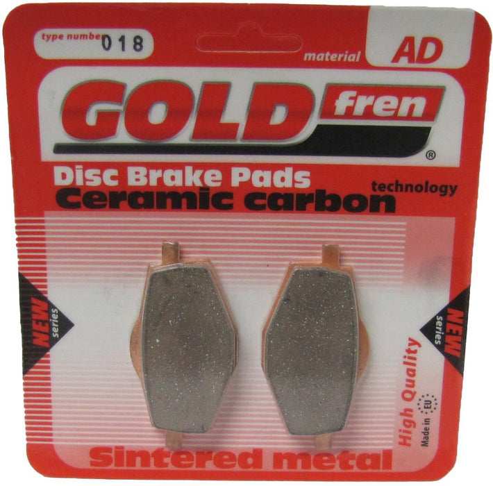 Rear Right Goldfren Brake Pad Fits Yamaha XTZ 660 Tenere 4MY3 1996-1998