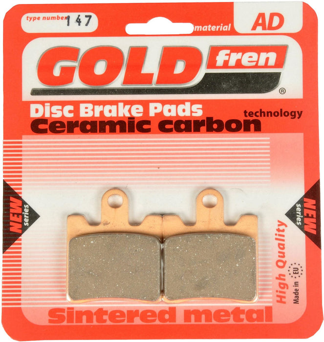 Front Left Goldfren Brake Pad Fits Suzuki AN 250 X Burgman 1999