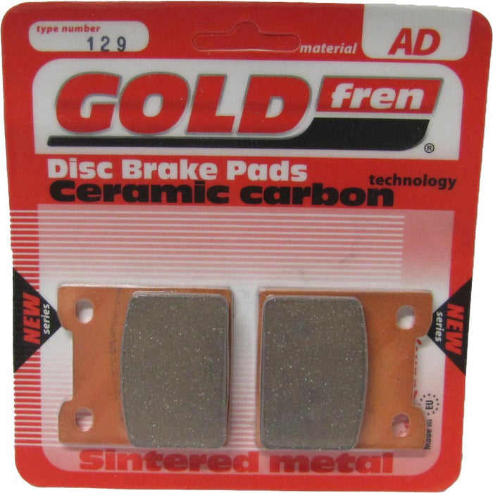 Rear Right Goldfren Brake Pad Fits Suzuki RF 900 RS 1995