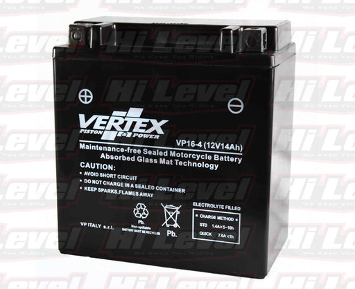 Vertex Battery Fits Kawasaki VN 1500 L5 Nomad Fuel Injected CTX16-BS 2004 – motorcycle part available from UK stock