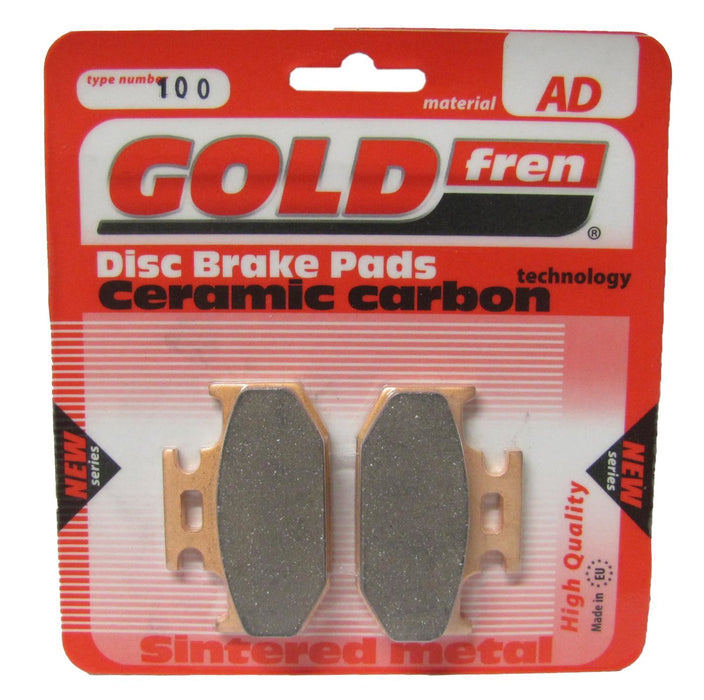 Rear Right Goldfren Brake Pad Fits Suzuki RM 250 P 1993
