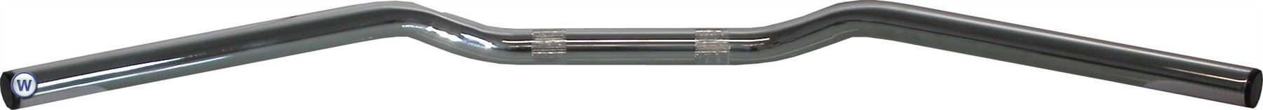Motorcycle Handlebar 7/8" Chrome 1" Rise