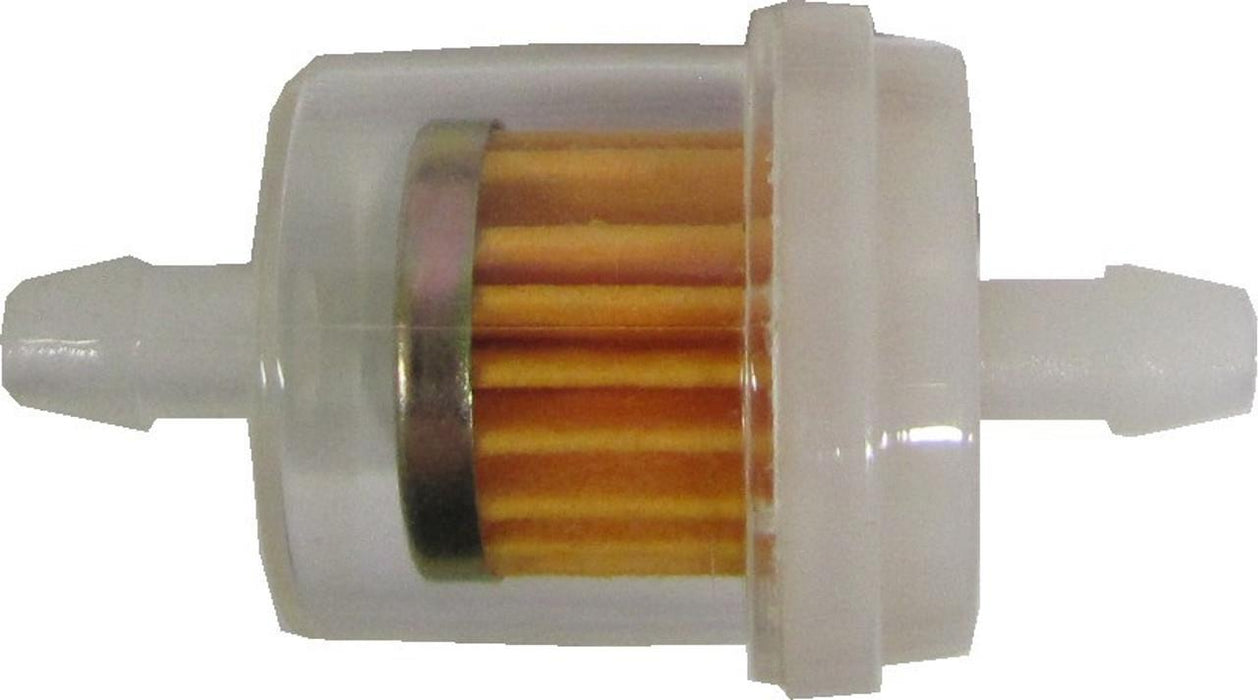 Universal Fuel Filter 6mm Round with Paper Element