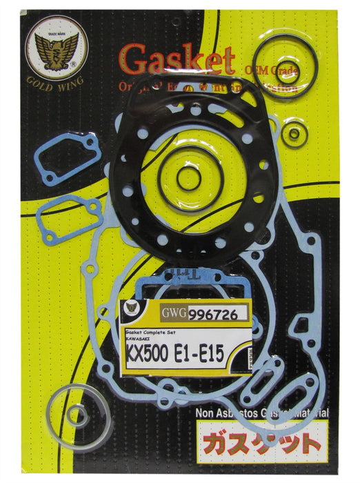Full Gasket Set Fits Kawasaki KX500E1-E11 1989-2004