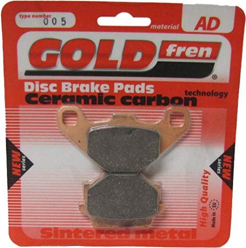 Rear Right Goldfren Brake Pad Fits Kawasaki KX 500 B2 1986