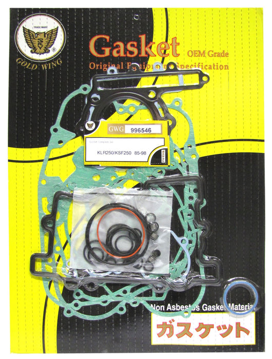 Full Gasket Set Fits Kawasaki KLR250D 85-99,KSF250A 1987-2004