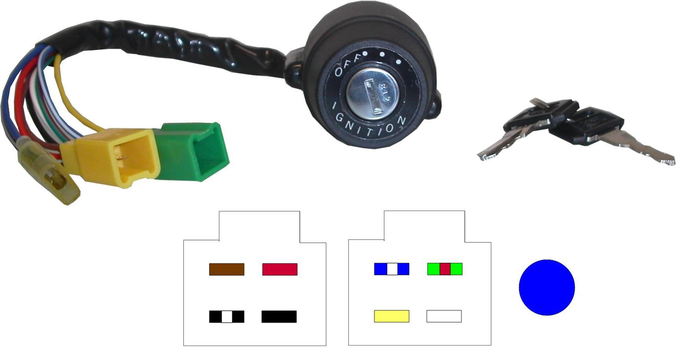 Ignition Switch For Yamaha FS1E 1987-1992
