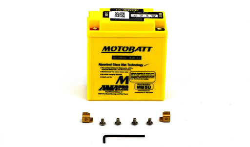 Motobatt Sealed Battery Fits Yamaha RD 350 NII YPVS Naked MB5U 1986-1987