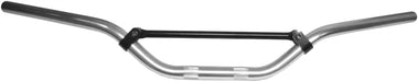Motorcycle Handlebar 7/8" Aluminium Silver 3.50" Rise with brace – motorcycle part available from UK stock