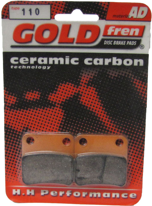 Front Right Goldfren Brake Pad Fits SYM Super Fancy 50 1998-2006