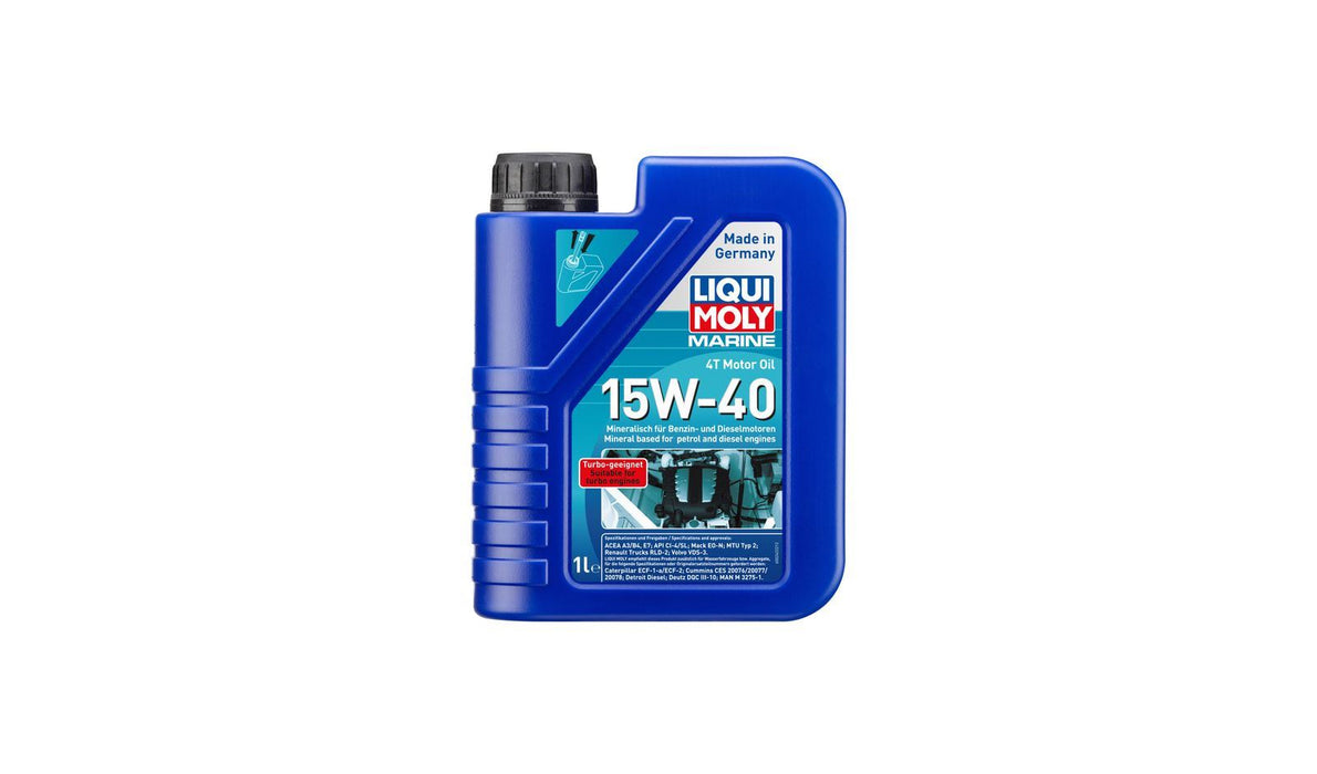 Liqui Moly Motorcycle 4T Marine 15w40 Synthetic Technology Oil