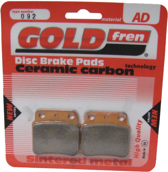 Rear Right Goldfren Brake Pad Fits Kawasaki KFX 400 KSF400A3 2005
