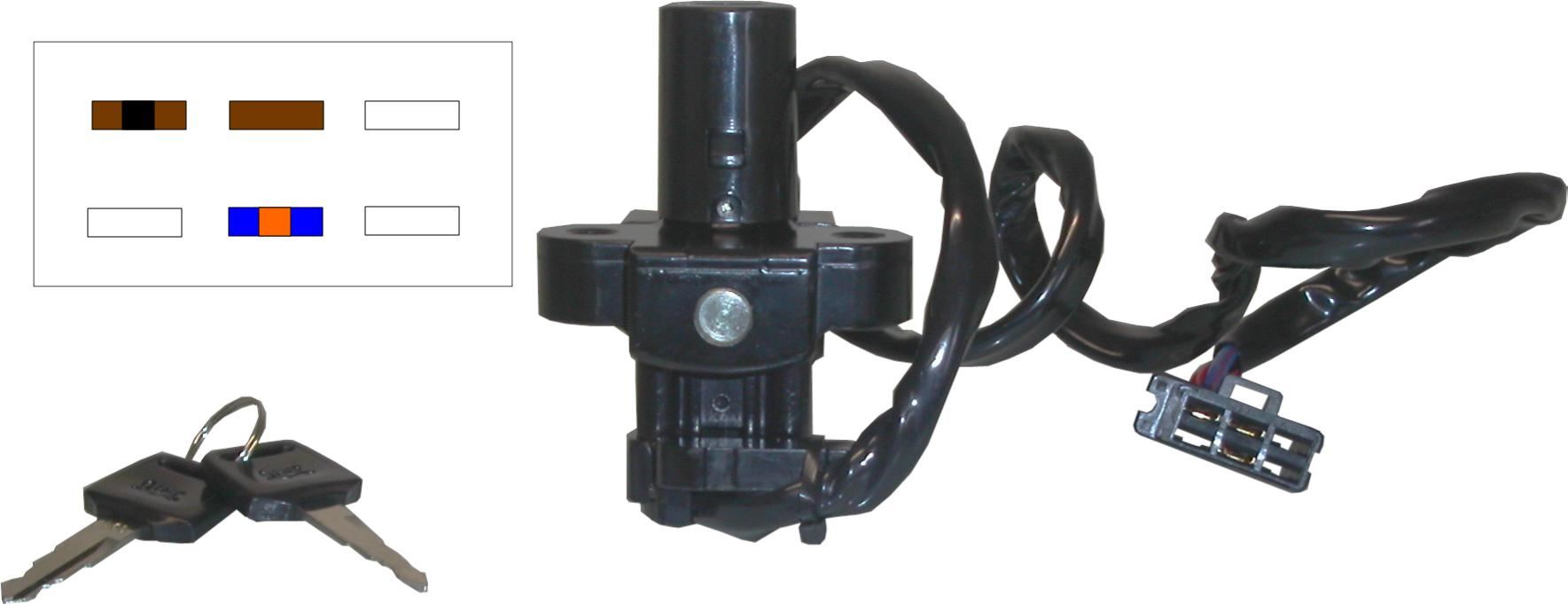 Ignition Switch For Honda CBR 900 RR Fireblade SC28/33 1995-1999