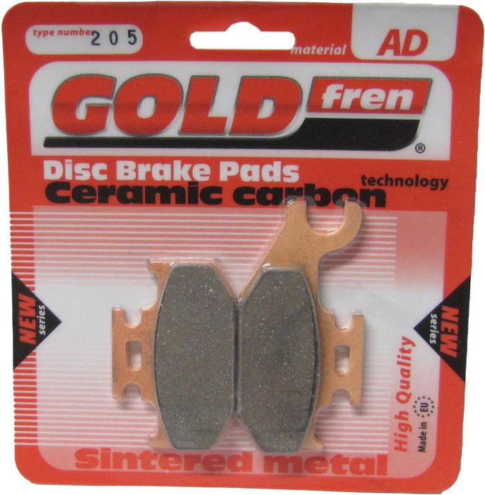 Front Right Goldfren Brake Pad Fits Suzuki LT-A 750 XK9 King Quad 2009