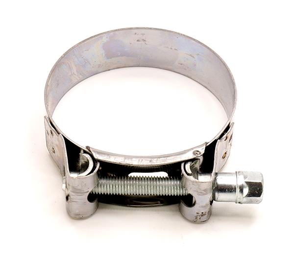 Mikalor 10X Exhaust Clamps 63-68mm Stainless Steel With Zinc Bolt – motorcycle part available from UK stock