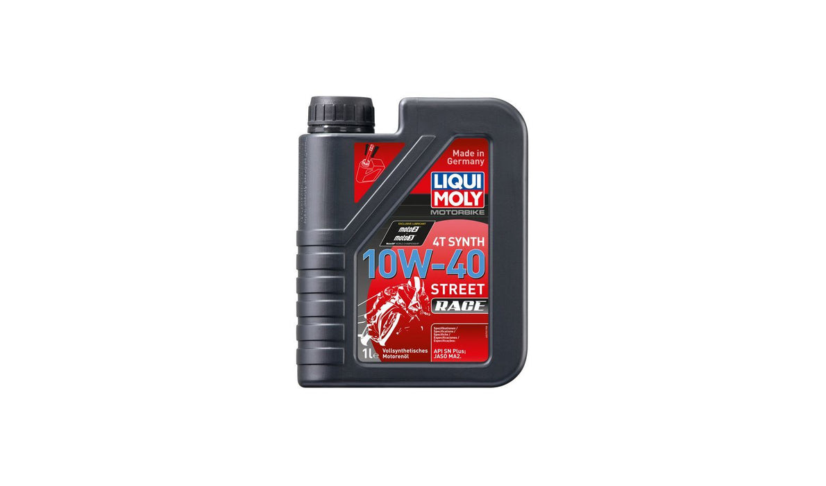 Liqui Moly Motorcycle 4T Race 10w40 Street Fully Synthetic Oil