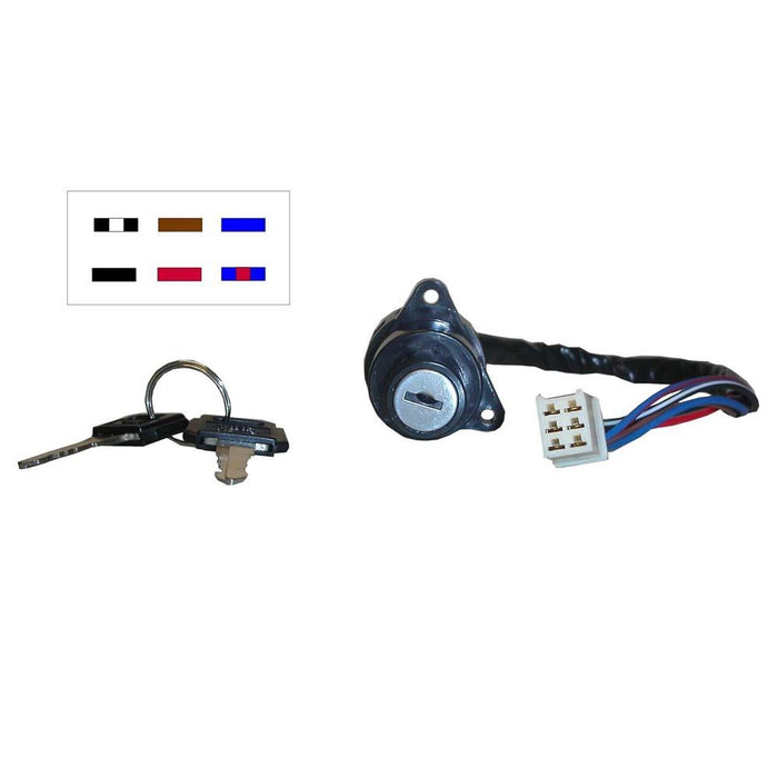 Ignition Switch For Yamaha DT 100 E 1978-1981