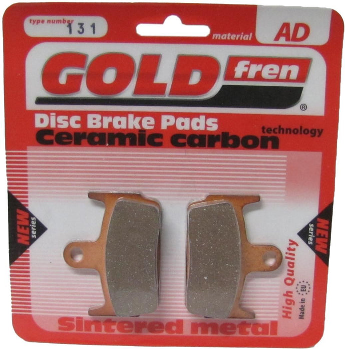Rear Right Goldfren Brake Pad Fits Honda X8R XW 50cc 1998