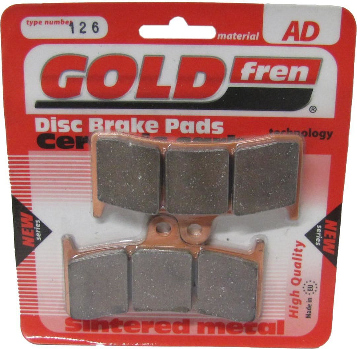 Front Right Goldfren Brake Pad Fits Kawasaki ZX-7RR ZX750N1 1996