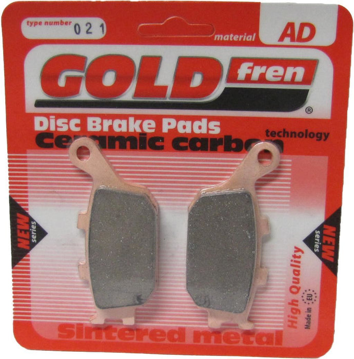 Rear Right Goldfren Brake Pad Fits Honda CBR 900 RR2 Fireblade 2002