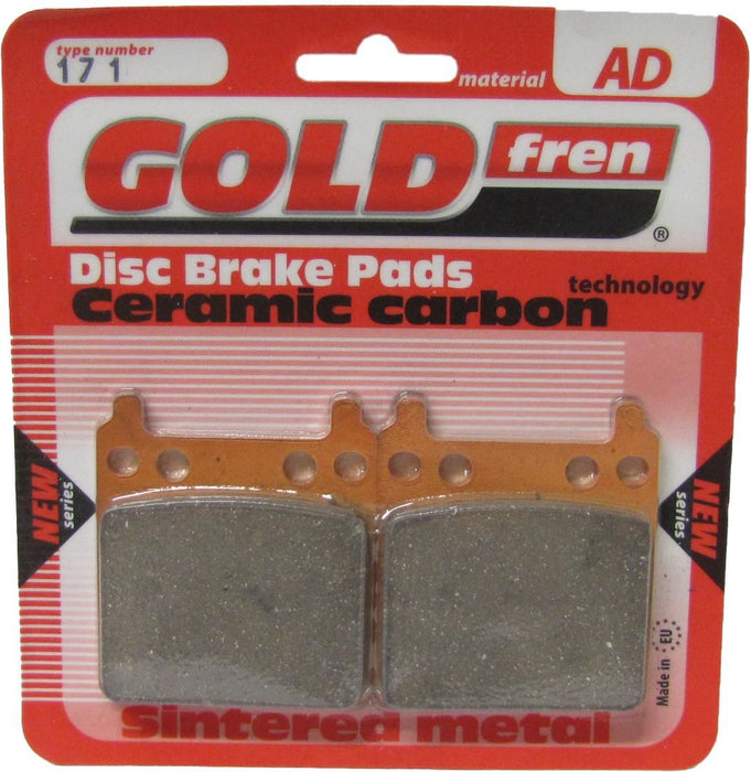 Rear Right Goldfren Brake Pad Fits Honda GL 1000 K0 Gold Wing 1975