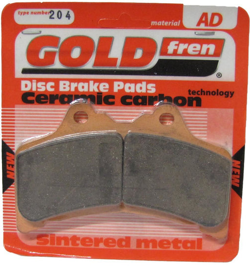 Front Right Goldfren Brake Pad Fits Yamaha GTS 1000 A 1993