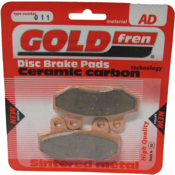 Front Right Goldfren Brake Pad Fits Honda NSR 50 SR 1994