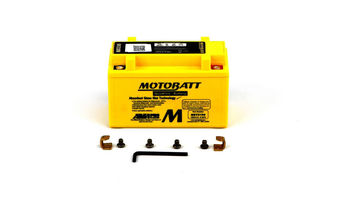 Motobatt Sealed Battery Fits  Suzuki AN 125 Y MBTZ10S 2000