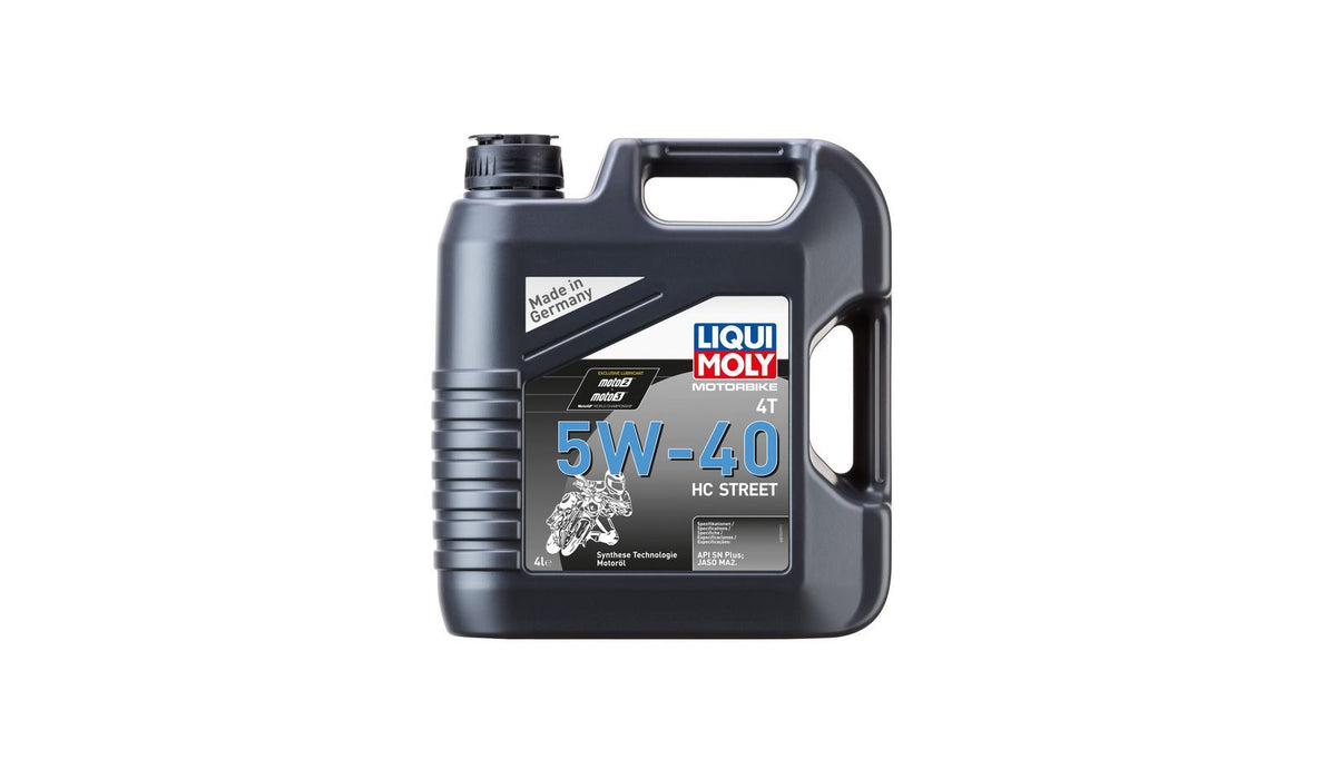 Liqui Moly Motorcycle 4T 5w40 HC Street Synthetic Technology Oil