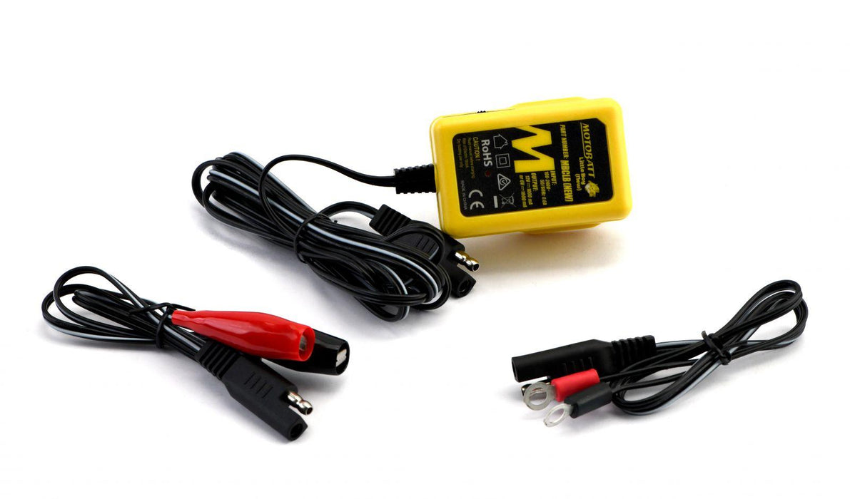 Motobatt MBCLB Little Boy 6V/12V Smart Charger Maintainer AGM GEL Bike Trickle