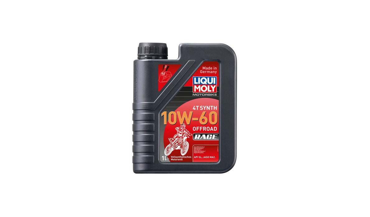 Liqui Moly Motorcycle 4T Race 10w60 Off Road Fully Synthetic Oil