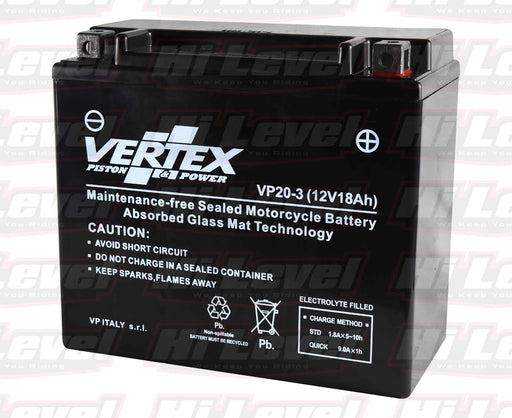 Vertex Battery Fits Moto Guzzi Stelvio NTX 1200 8 Valve ABS CTX20L-BS 2011-2013 – motorcycle part available from UK stock
