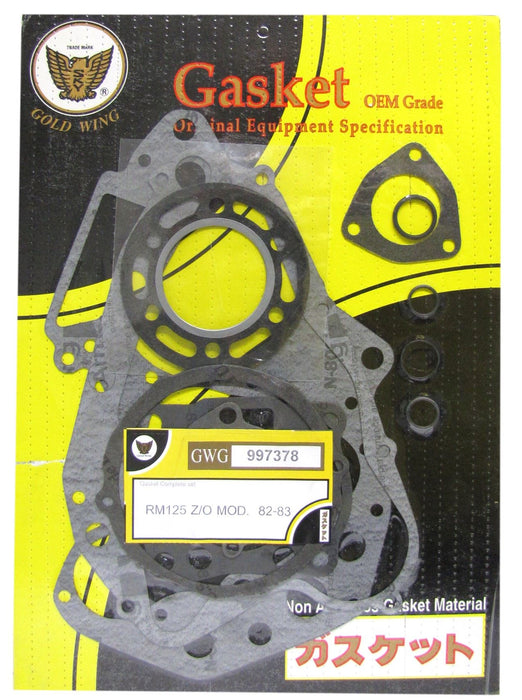 Full Gasket Set Fits Suzuki RM125Z,D 1982-1983
