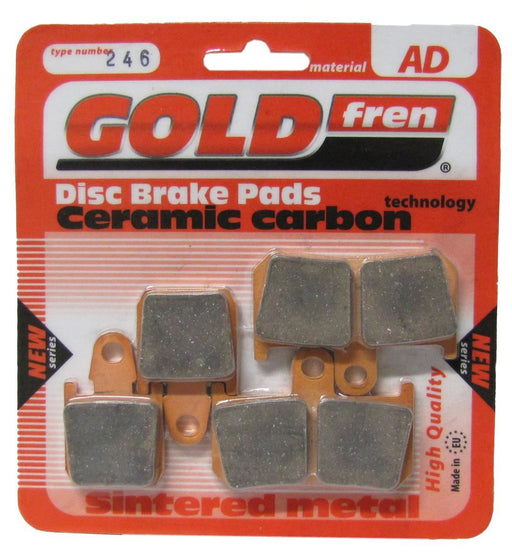 Front Right Goldfren Brake Pad Fits Yamaha YZF R1 1000cc 14BC 2010