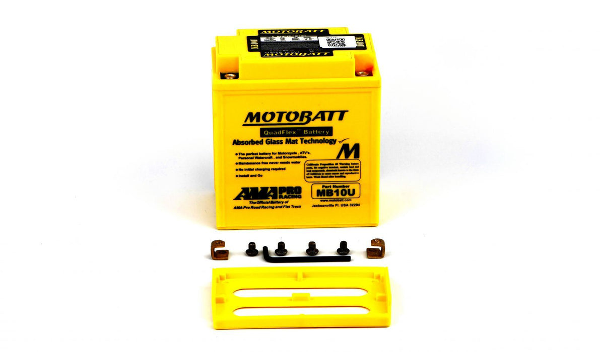 Motobatt Sealed Battery Fits Gilera ER 350 Dakota MB10U 1985-1989