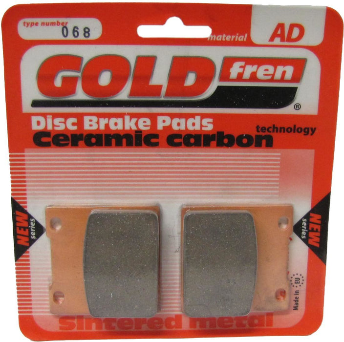Front Right Goldfren Brake Pad Fits Honda CB 250 NDC Super Dream 1982