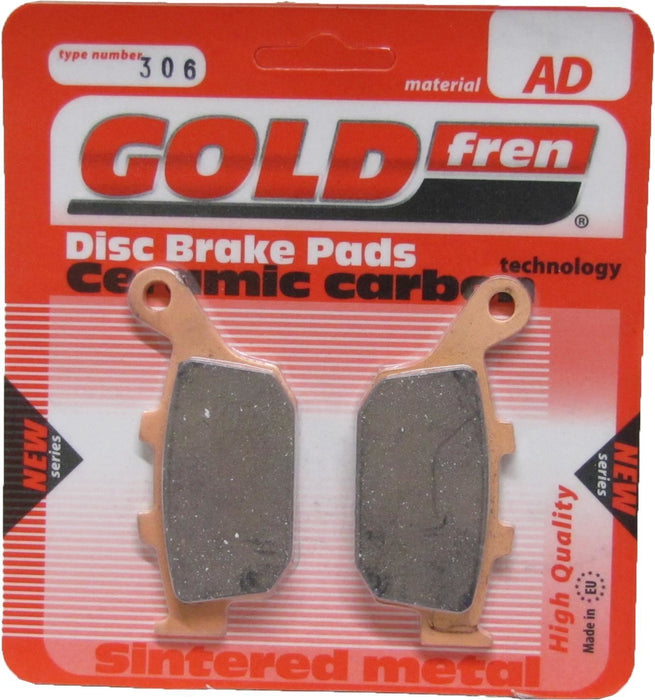 Goldfren-Bremsbelag hinten rechts, passend für Honda CBR 250 RAC ABS 2012