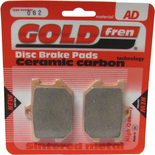Front Right Goldfren Brake Pad Fits Yamaha XV 920 RJ Virago USA Model 1982